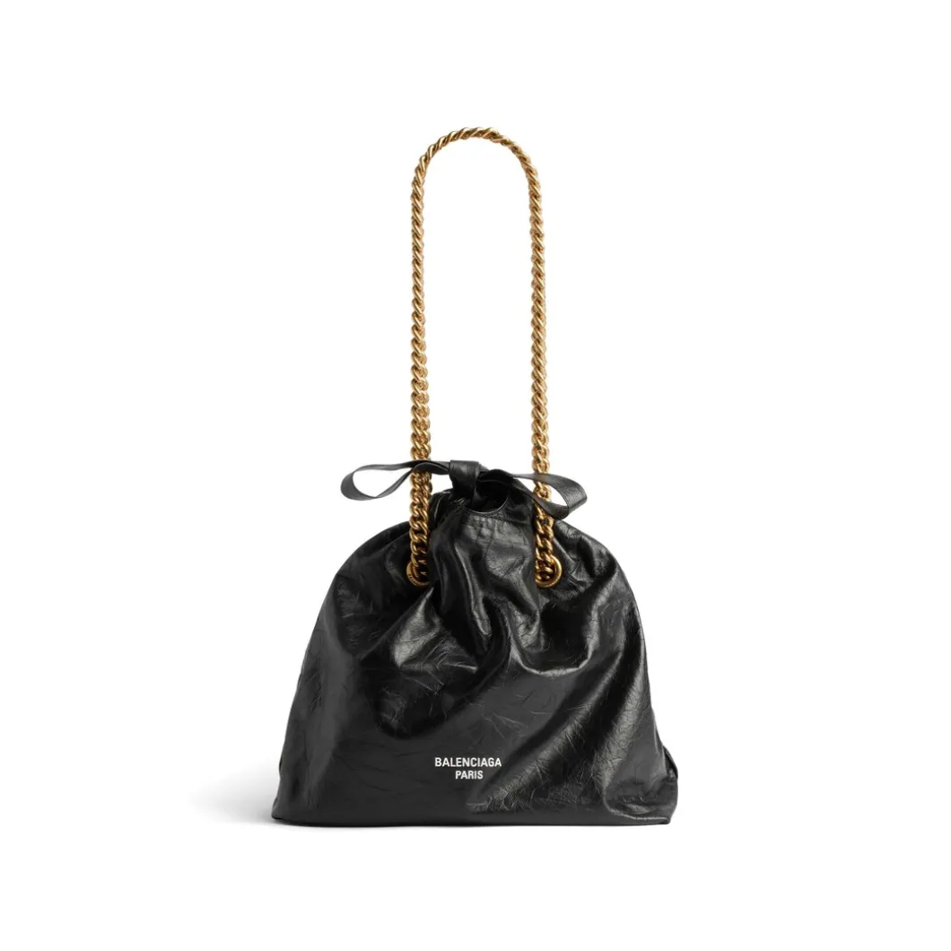 Borsa Tote Crush Piccola da Donna in Nero