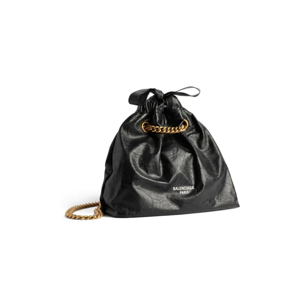 Borsa Tote Crush Piccola da Donna in Nero