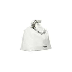 Borsa Tote Crush Piccola da Donna in Bianco Ottico