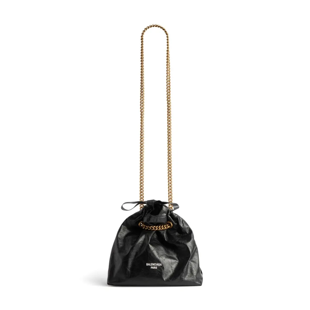 Borsa Tote Crush Piccola da Donna in Nero