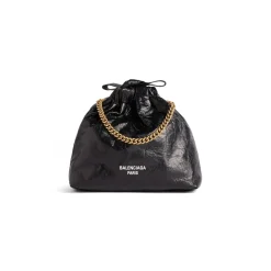 Borsa Tote Crush Xs da Donna in Nero