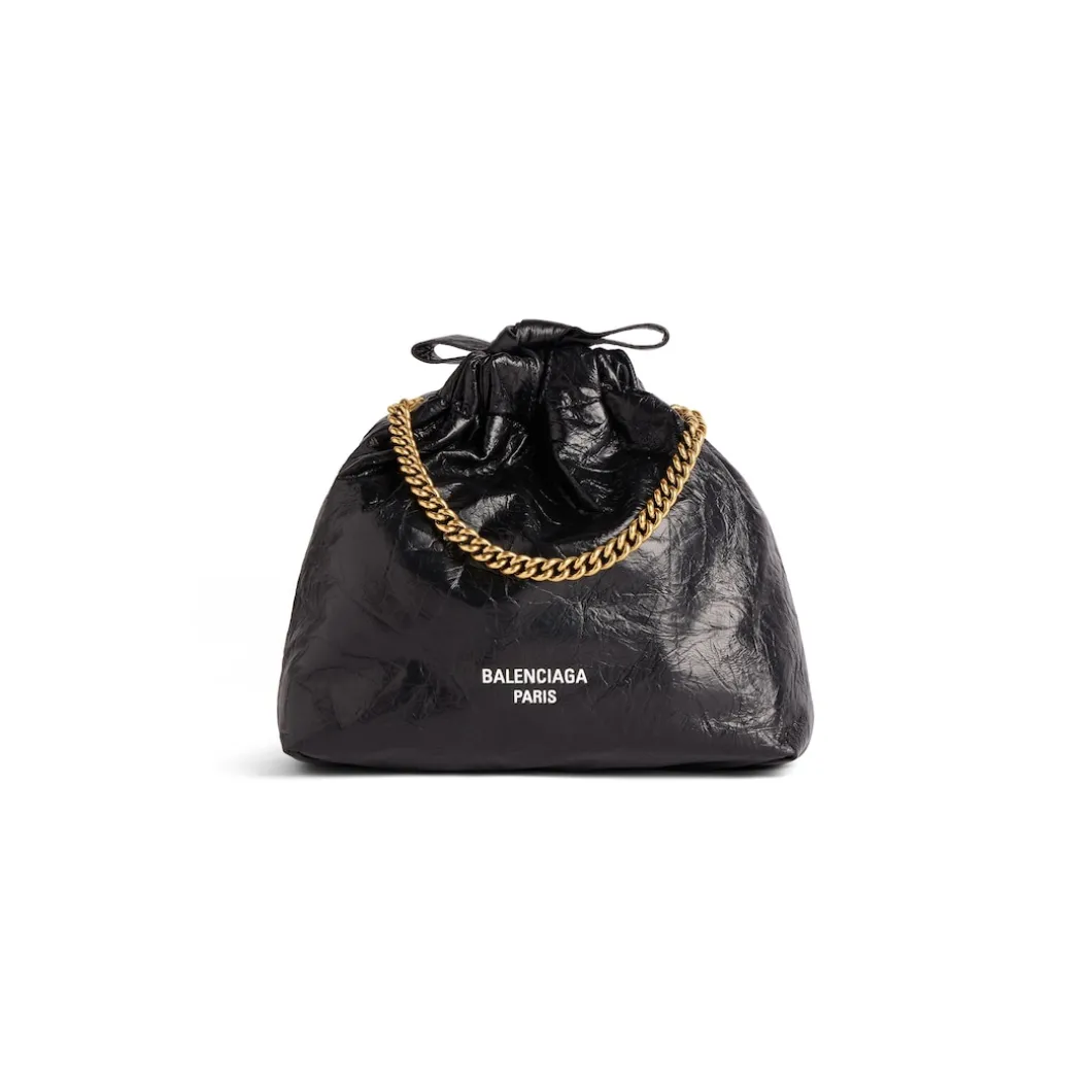 Borsa Tote Crush Xs da Donna in Nero