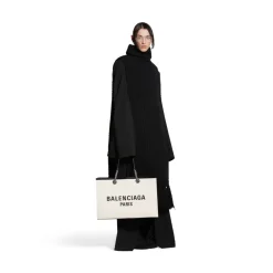 Borsa Tote Duty Free Grande da Donna in Naturale