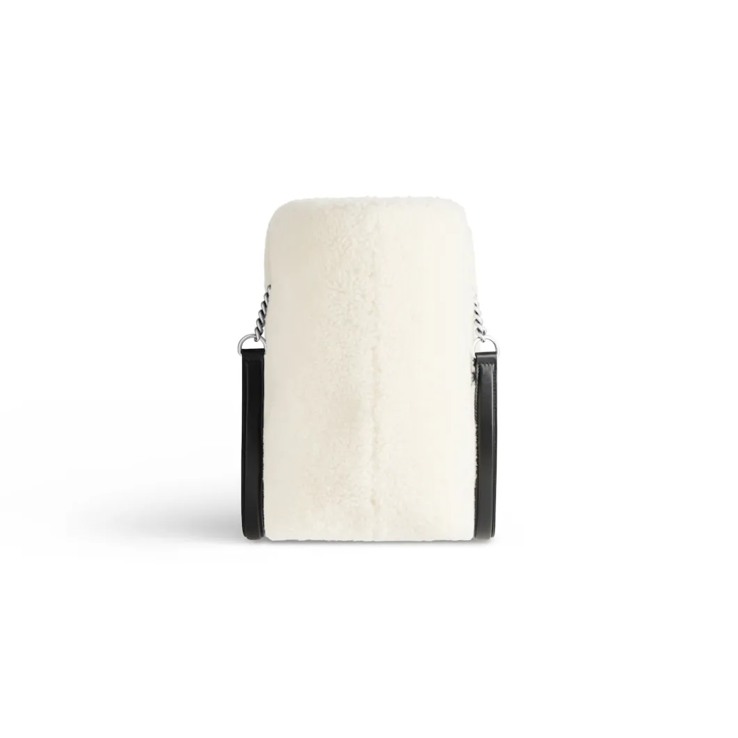 Borsa Tote Duty Free Media da Donna in Beige Chiaro