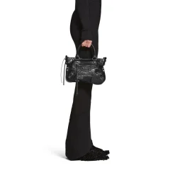 Borsa Tote Neo Cagole Media  da Donna in Nero