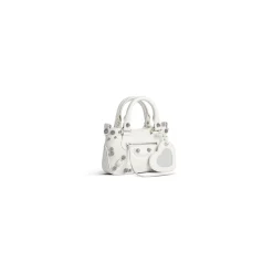 Borsa Tote Neo Cagole Mini  da Donna in Bianco