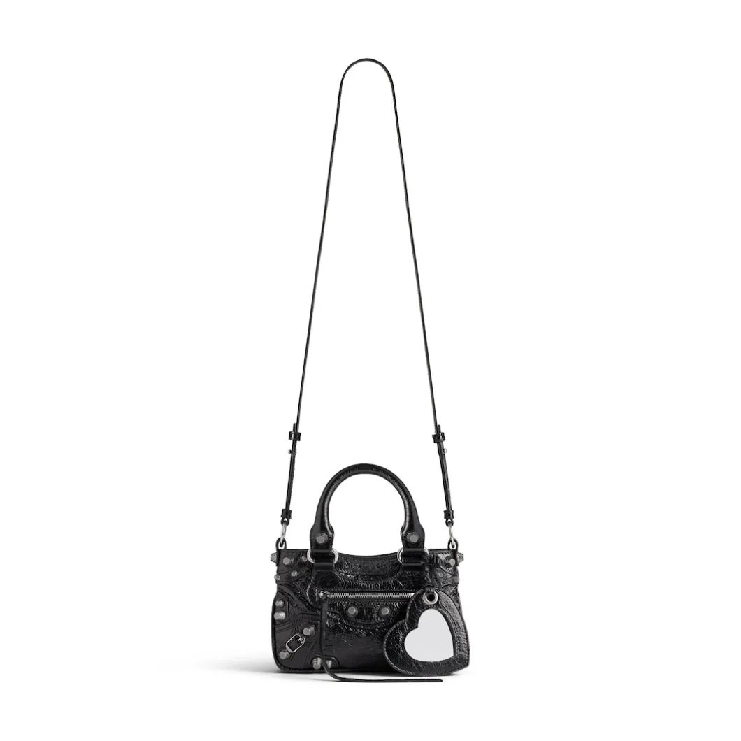 Borsa Tote Neo Cagole Mini da Donna in Nero