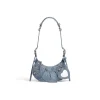 Borsetta A Tracolla Le Cagole Xs In Denim da Donna in Blu