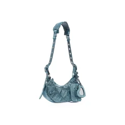 Borsetta A Tracolla Le Cagole Xs Bag Con Strass  da Donna in Blu