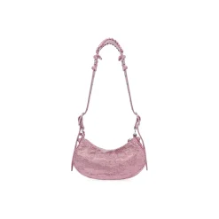 Borsetta A Tracolla Le Cagole Xs Bag Con Strass  da Donna in Rosa