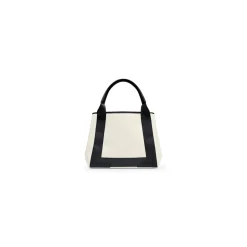 Borsetta Cabas Navy da Donna in Beige