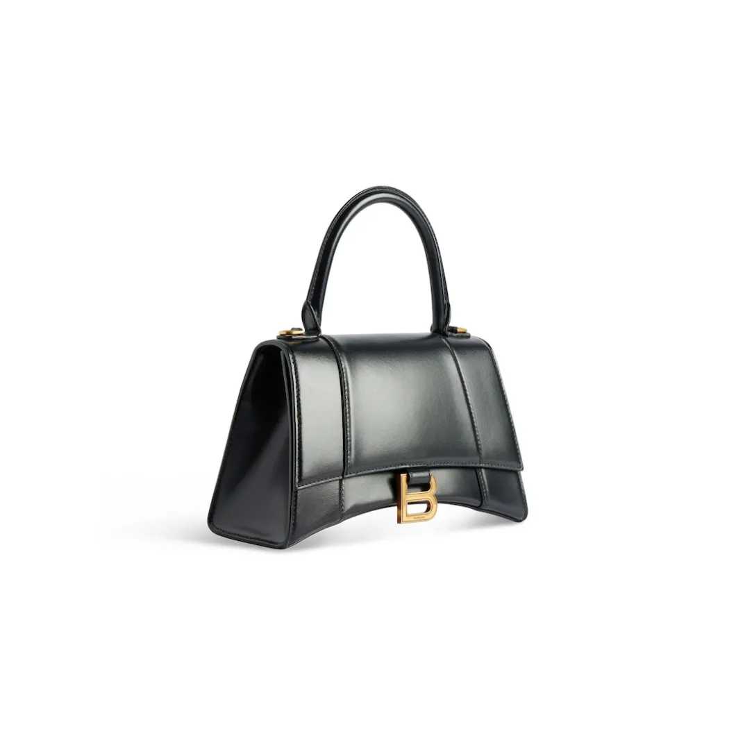 Borsetta Hourglass da Donna in Nero