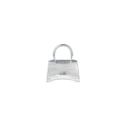 Borsetta Hourglass Mini da Donna in Argento