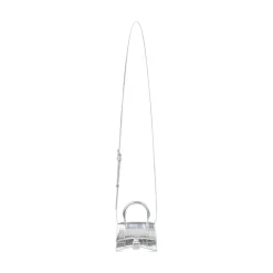 Borsetta Hourglass Mini da Donna in Argento