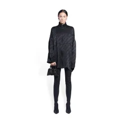 Borsetta Hourglass Xs In Pelle Di Vitello Nero Scamosciato Con Strass da Donna in Nero
