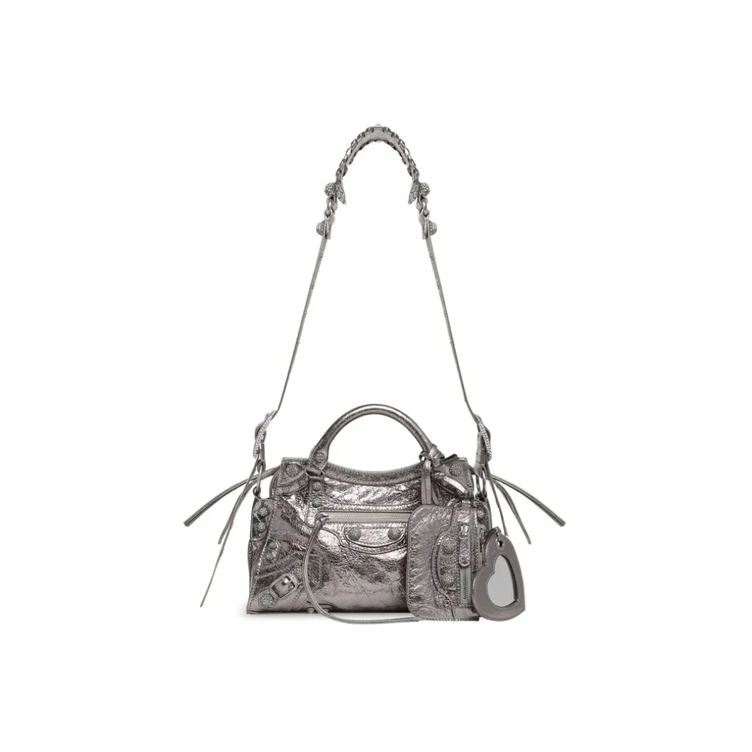 Borsetta Neo Cagole Xs Con Strass da Donna in Argento