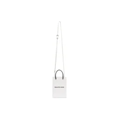 Borsetta Shopping Mini in Bianco