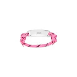 Bracciale Plate da Donna in Rosa Fluo