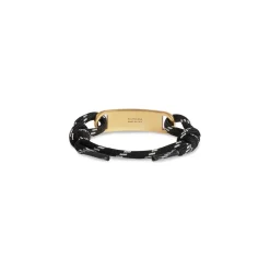 Bracciale Plate in Nero