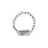 Bracciale Tags da Uomo in Argento Anticato