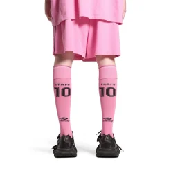 Calze Alte Miami Soccer in Rosa