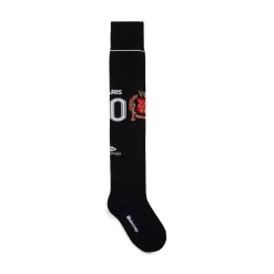 Calze Alte Paris Soccer in Nero