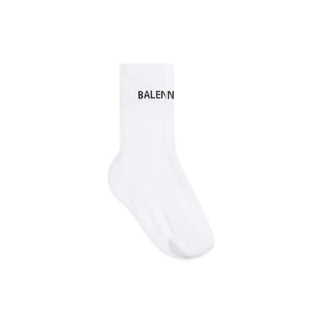 Calze Balenciaga da Uomo in Bianco