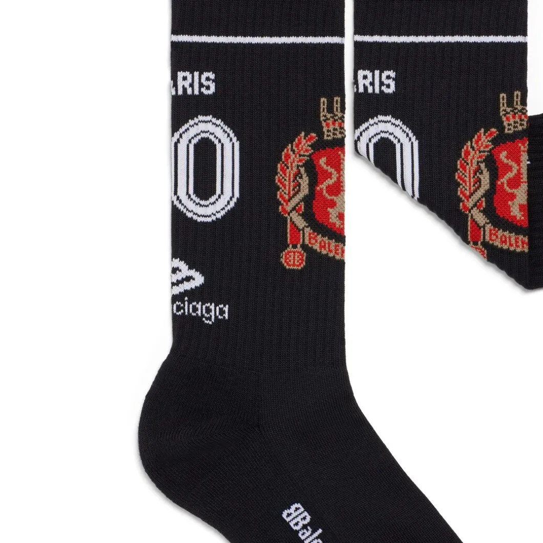 Calze Paris Soccer in Nero