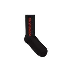 Calze Racer da Uomo in Nero/rosso