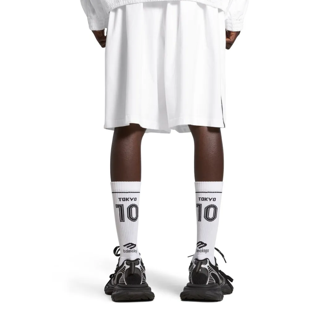 Calze Tokyo Soccer in Bianco