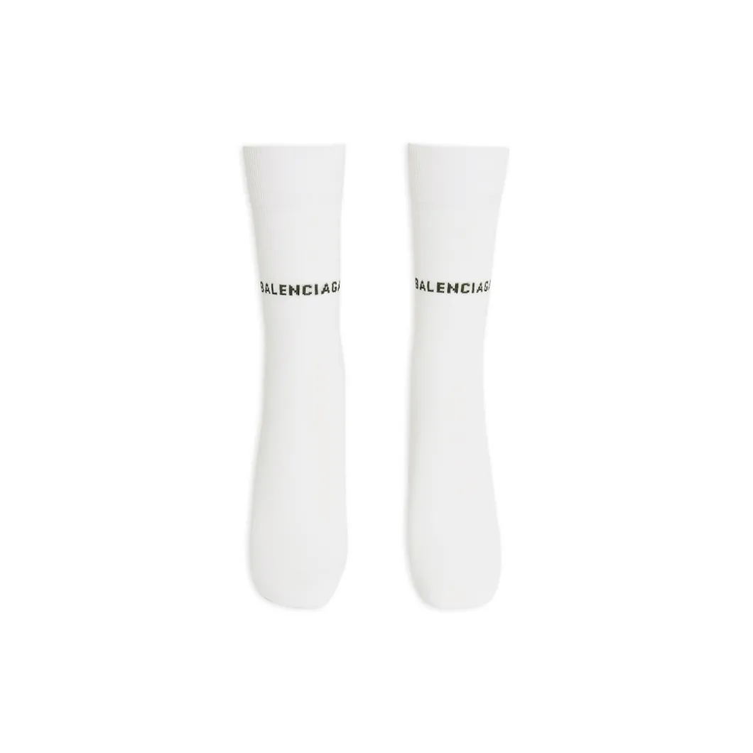 Calzini Balenciaga da Uomo in Bianco