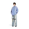 Camicia Diy Oversize in Azzurro