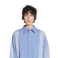 Camicia Diy Oversize in Azzurro