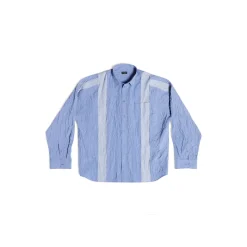 Camicia Diy Oversize in Azzurro