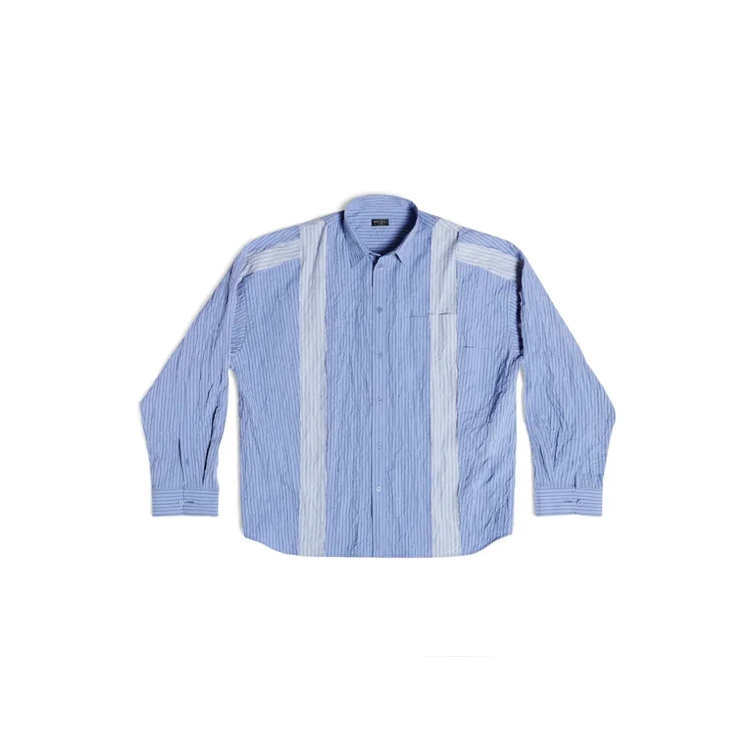 Camicia Diy Oversize in Azzurro