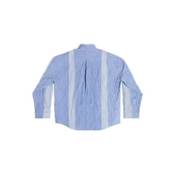 Camicia Diy Oversize in Azzurro