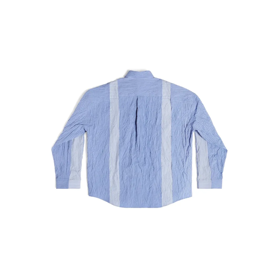 Camicia Diy Oversize in Azzurro