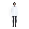 Camicia Hourglass da Donna in Bianco