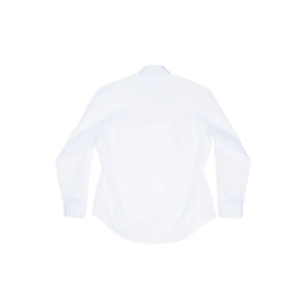Camicia Hourglass da Donna in Bianco