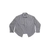 Camicia Swing Large Fit da Donna in Nero