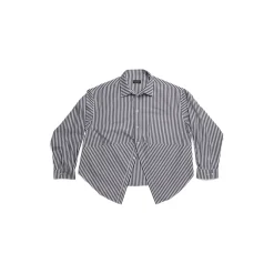 Camicia Swing Large Fit da Donna in Nero