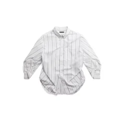Camicia Swing Twisted Bb Corp Large Fit da Donna in Bianco