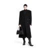 Cappotto Cinched da Donna in Nero