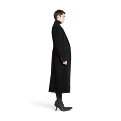 Cappotto Cinched da Donna in Nero