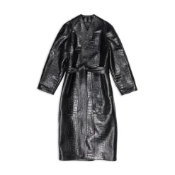 Cappotto Con Fodera da Donna in Nero
