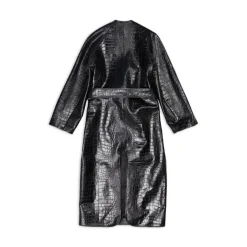 Cappotto Con Fodera da Donna in Nero