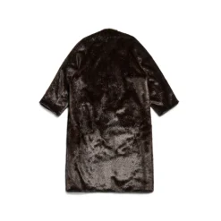 Cappotto Con Fodera da Donna in Marrone