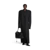 Cappotto Cut Away Boxy in Nero