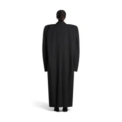 Cappotto Cut Away Boxy in Nero