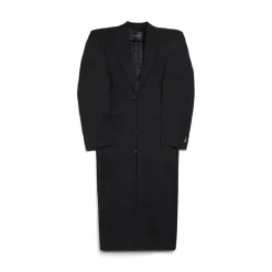 Cappotto Cut Away Boxy in Nero